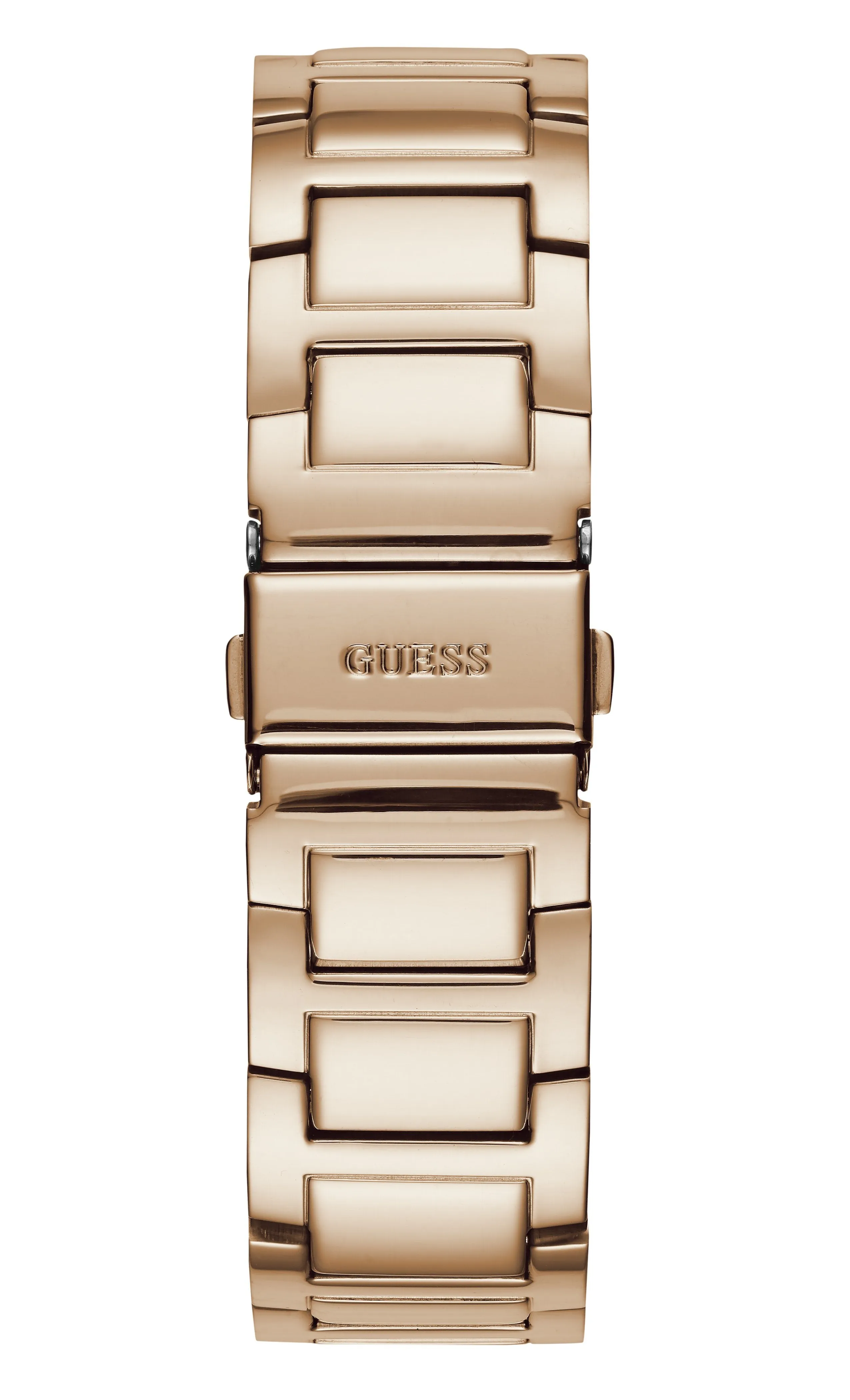 Guess Ladies Frontier Crystal Rose Gold Watch W1156L3
