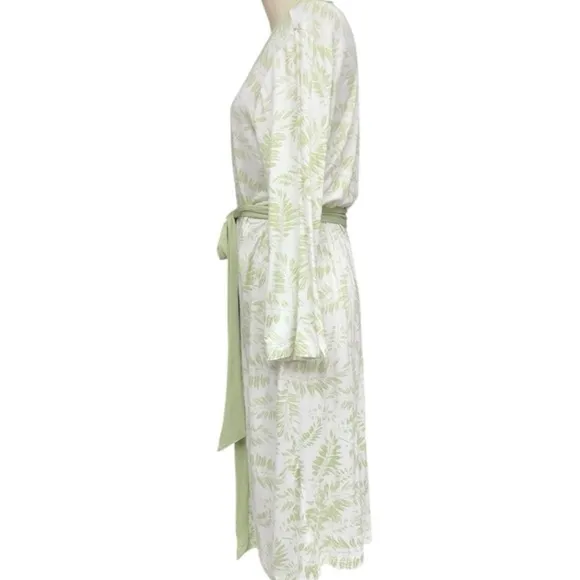 Hale Bob Green Mid-Length Robe -(NWT), Size M