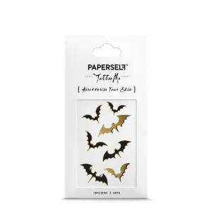 Halloween Bat Temporary Tattoo