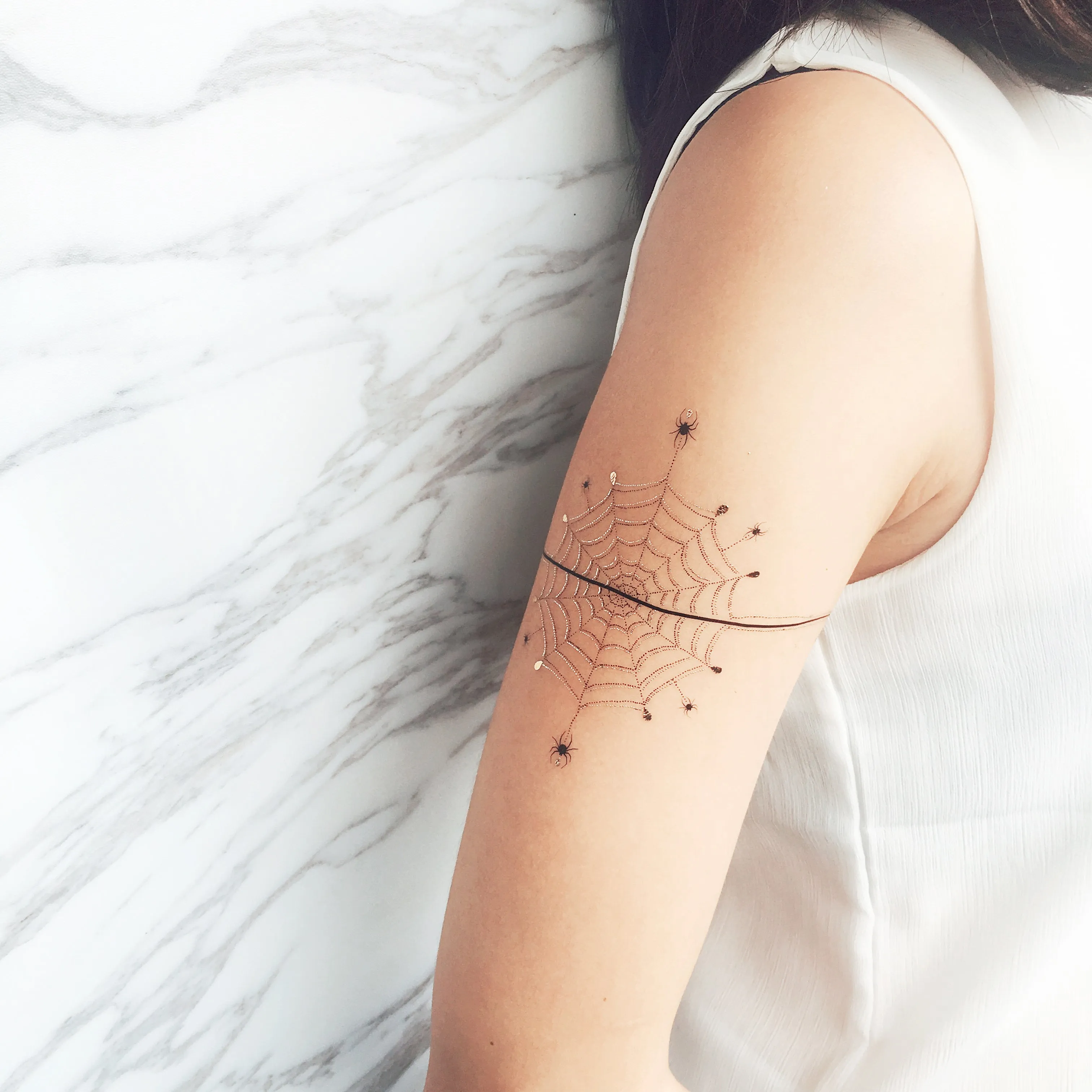 Halloween Spider Temporary Tattoo