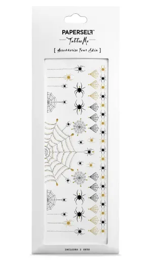 Halloween Spider Temporary Tattoo