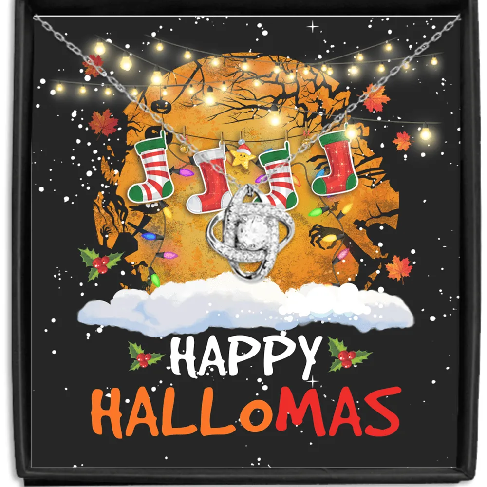 Happy Hallomas - Love Knot Necklace
