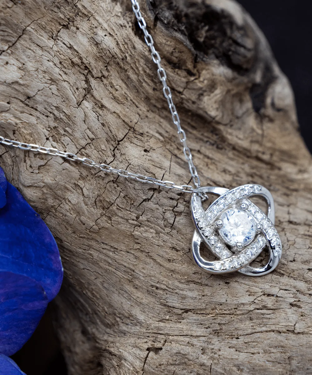 Happy Hallomas - Love Knot Necklace