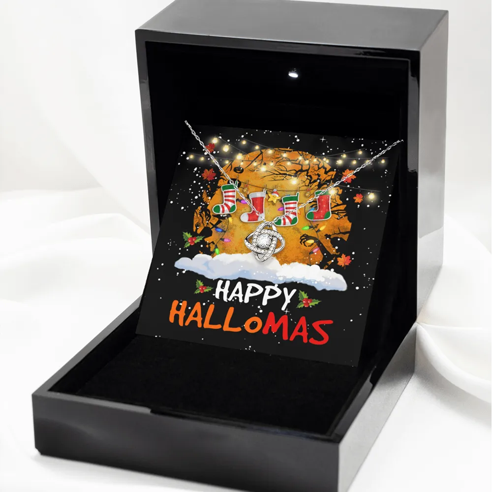 Happy Hallomas - Love Knot Necklace