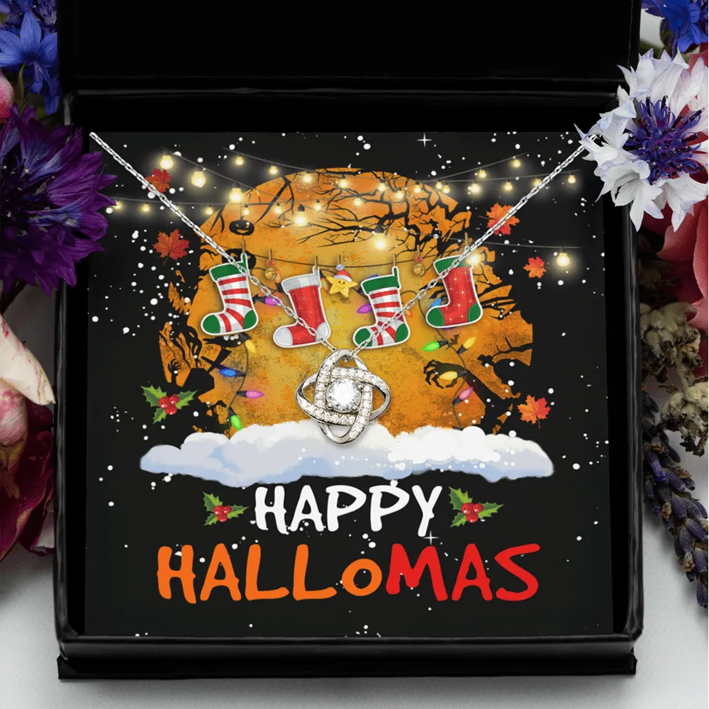 Happy Hallomas - Love Knot Necklace