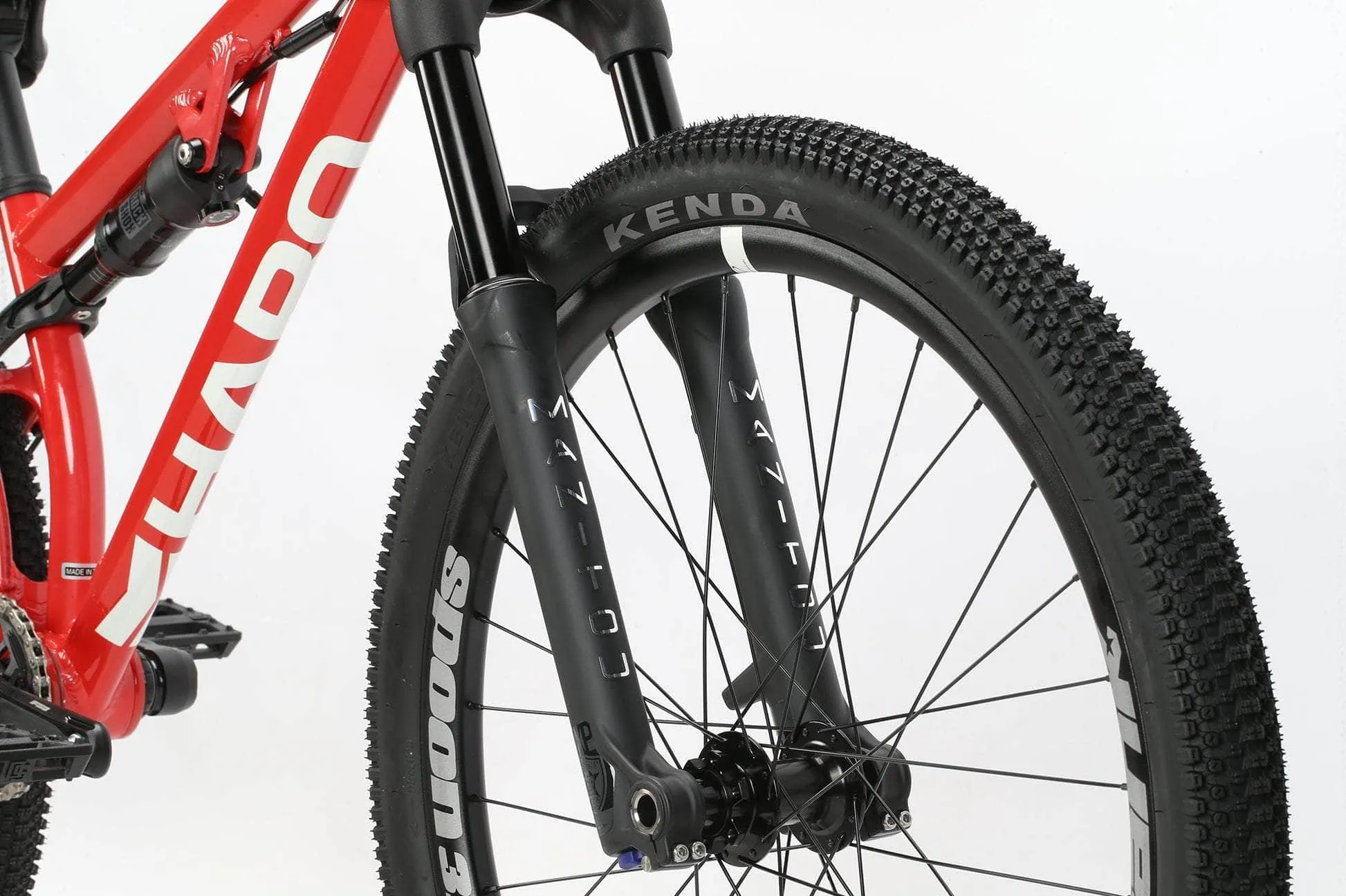 Haro Thread Slope 26" Full Suspension Dirt Jump Bike Red