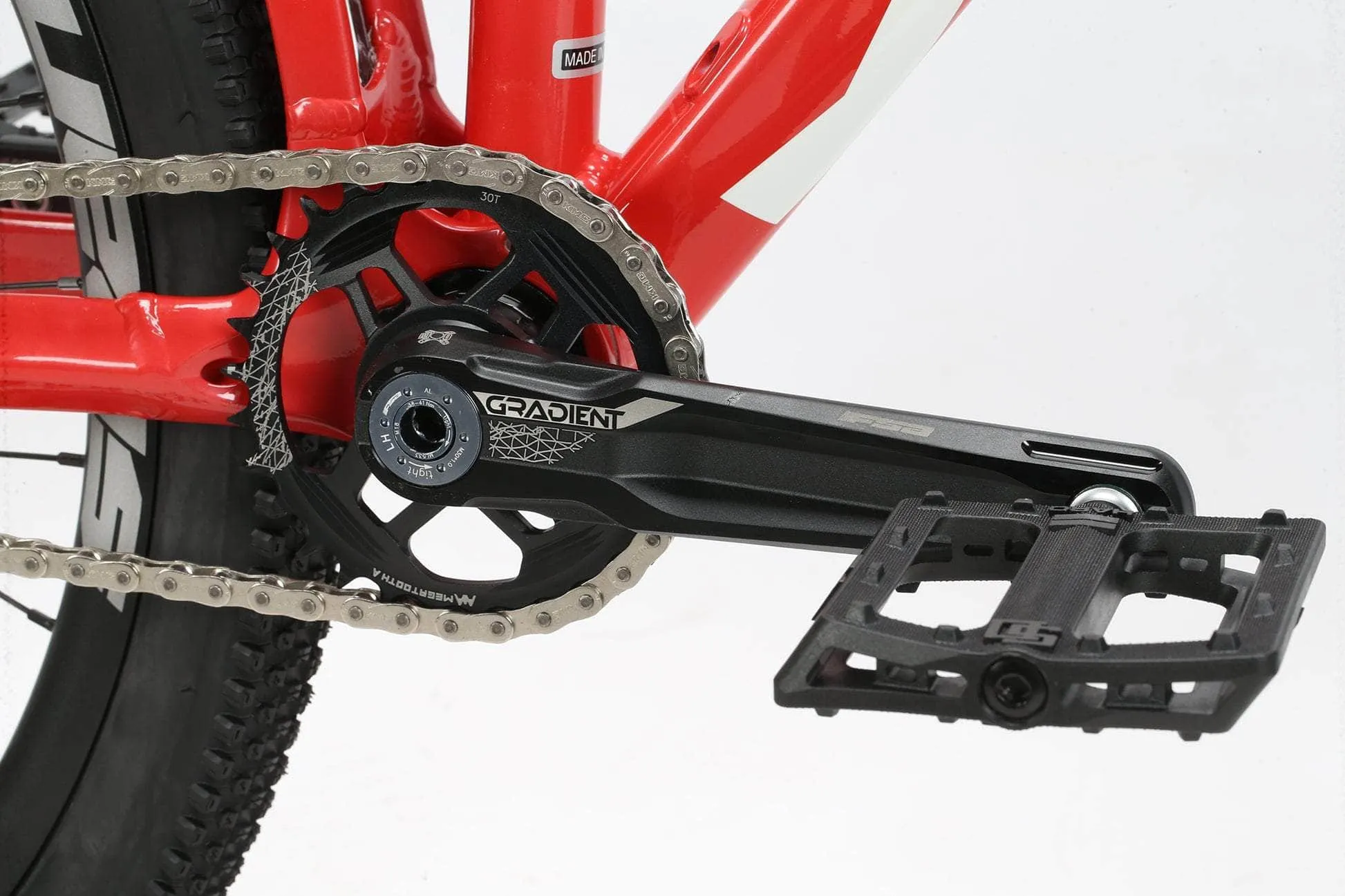 Haro Thread Slope 26" Full Suspension Dirt Jump Bike Red