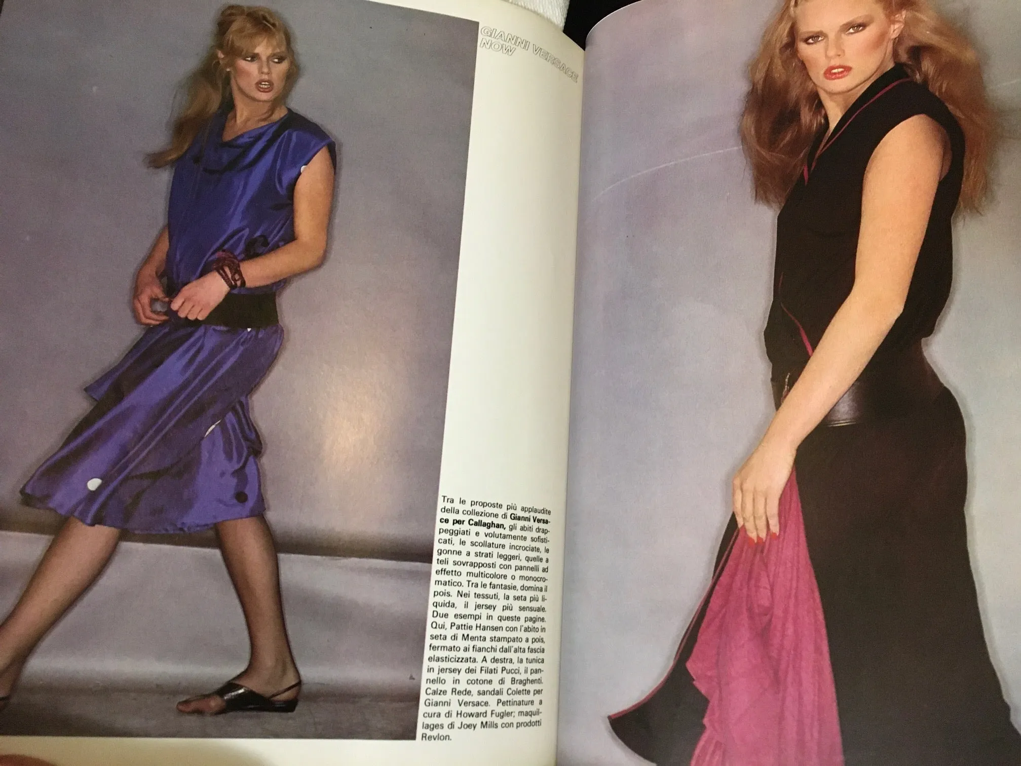 HARPER'S BAZAAR Italia Magazine January 1979 PATTI HANSEN Gia Carangi JANICE DICKINSON