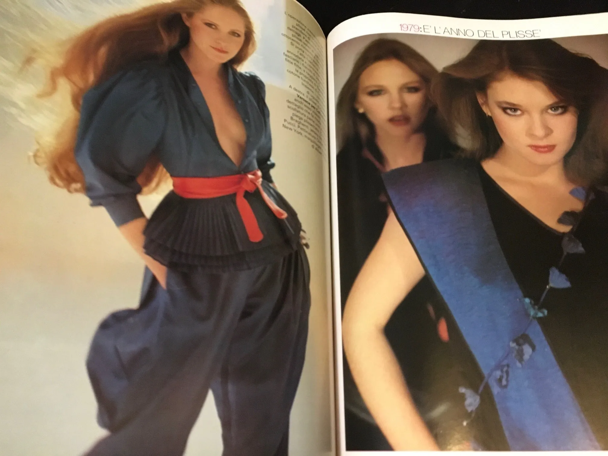 HARPER'S BAZAAR Italia Magazine January 1979 PATTI HANSEN Gia Carangi JANICE DICKINSON