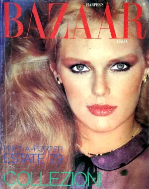 HARPER'S BAZAAR Italia Magazine January 1979 PATTI HANSEN Gia Carangi JANICE DICKINSON