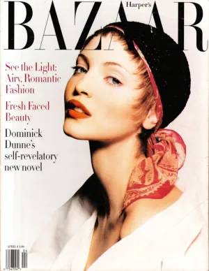 Harper's BAZAAR Magazine US April 1993 NADJA AUERMANN Kristen McMenamy NAOMI CAMPBELL