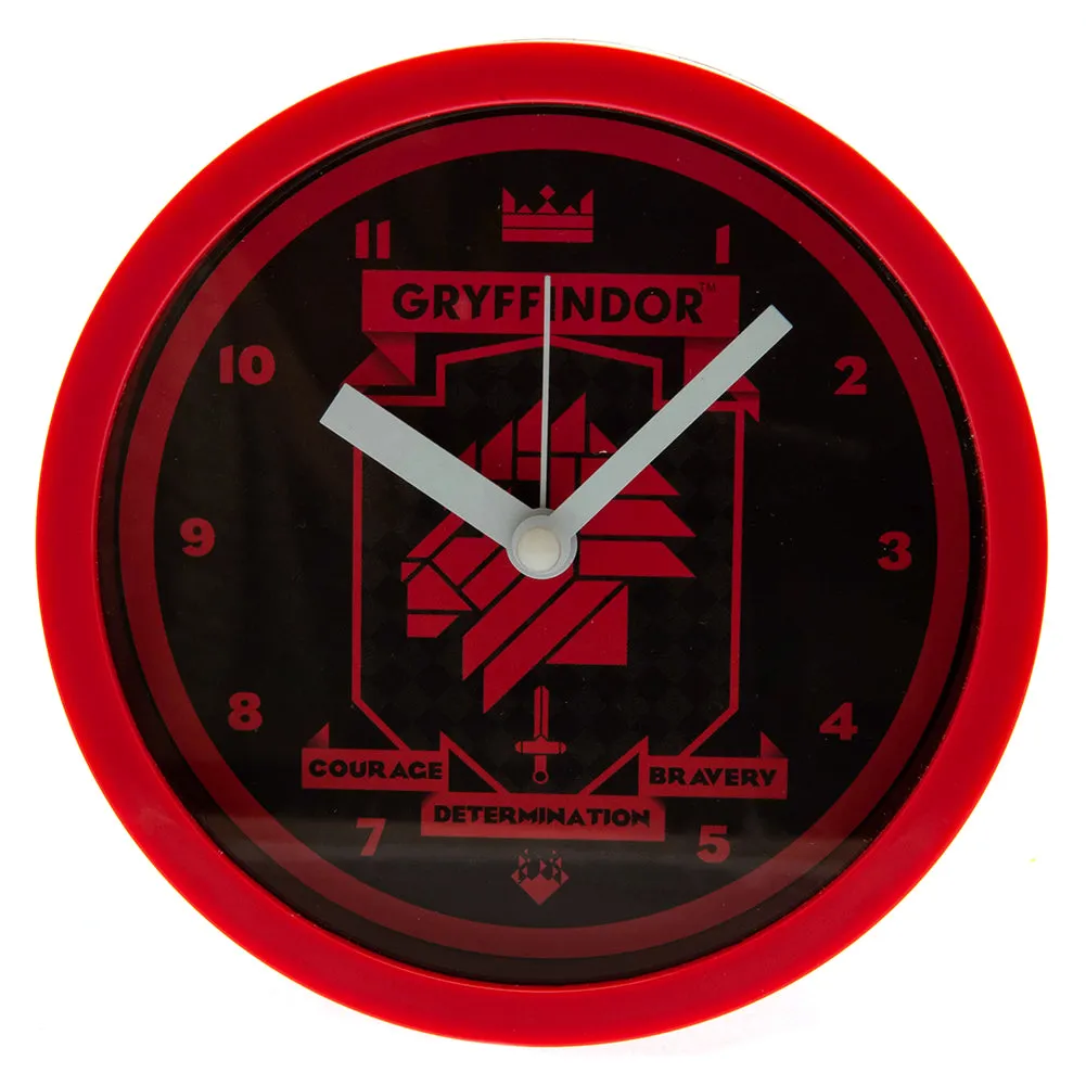 Harry Potter Desktop Clock Gryffindor