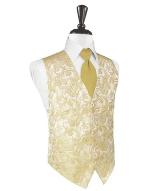 Harvest Maize Tapestry Tuxedo Vest