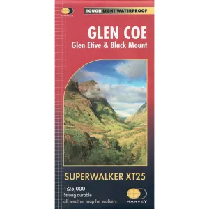 Harvey Maps Glen Coe