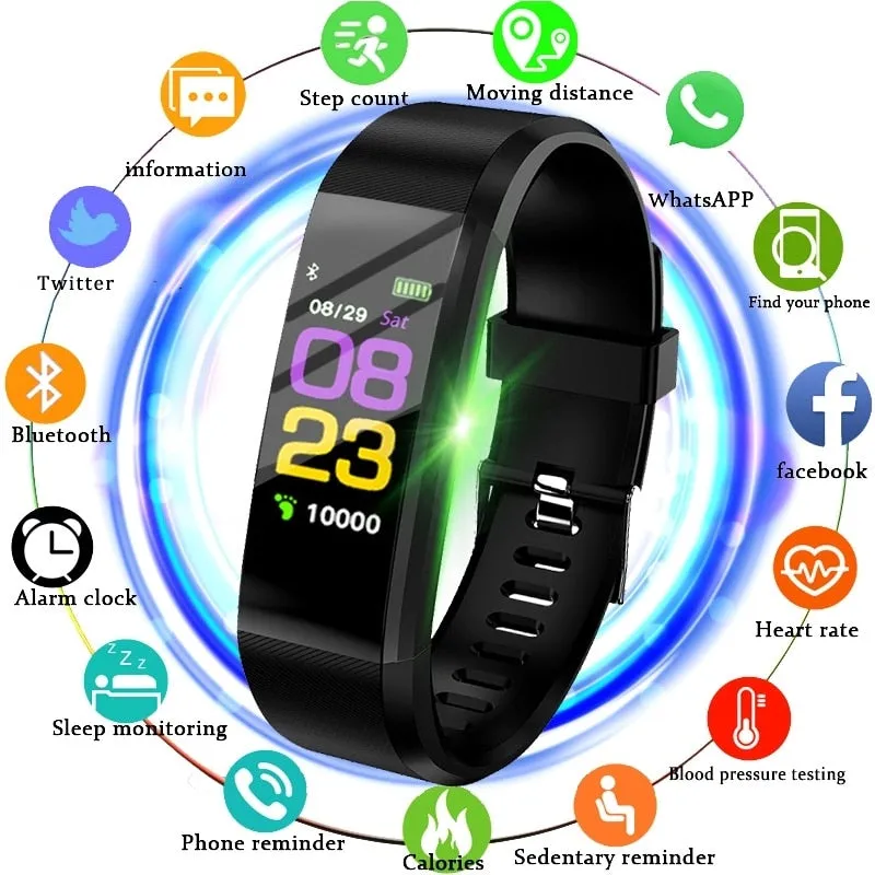 Heart Rate Smart Band Fitness Watch