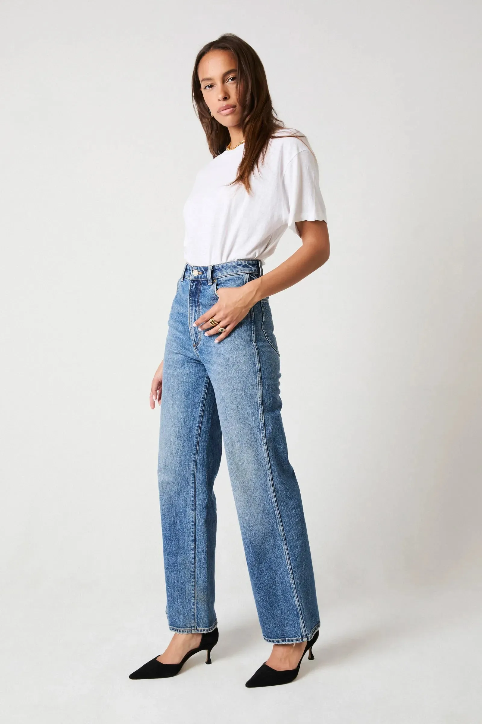 Heidi Seattle Jean - Vintage Blue