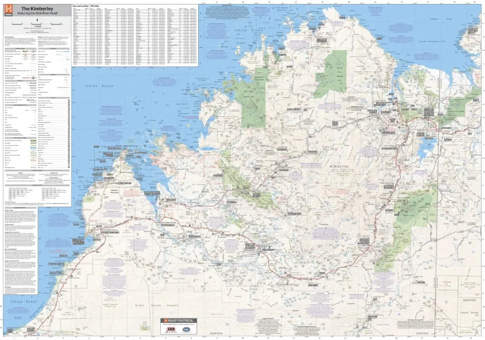 Hema The Kimberley Map