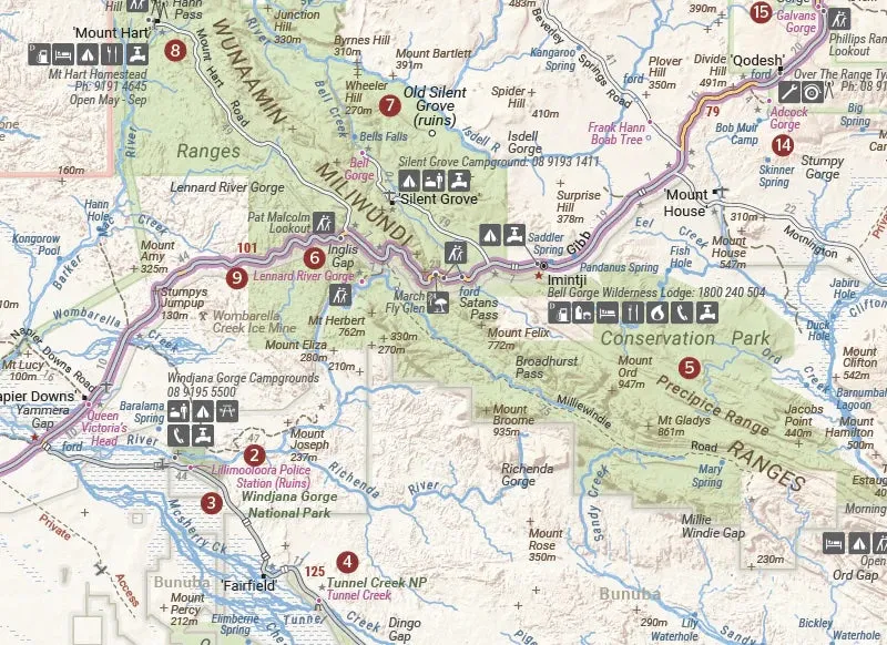 Hema The Kimberley Map