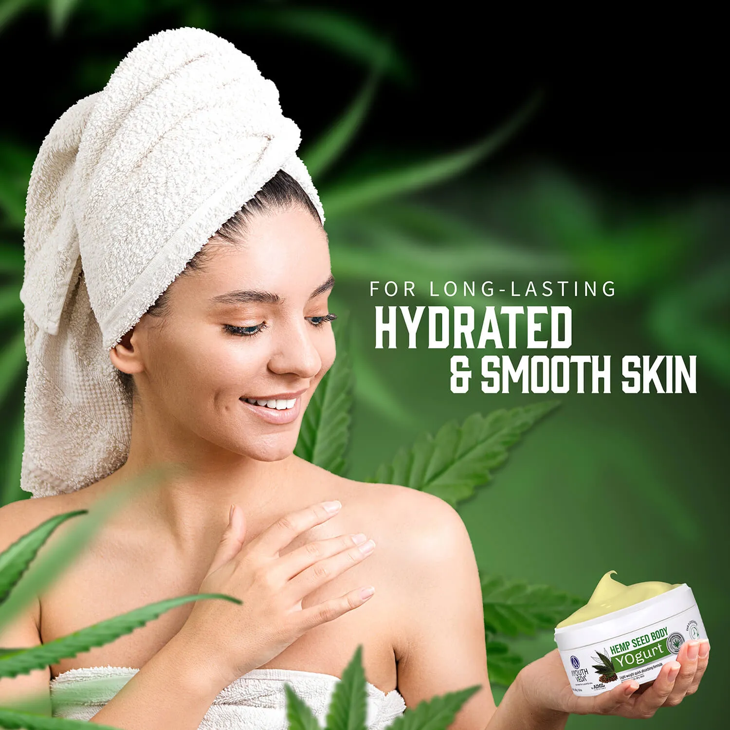 Hemp Seed Body Yogurt for All Skin Types - Net Qty- 200g