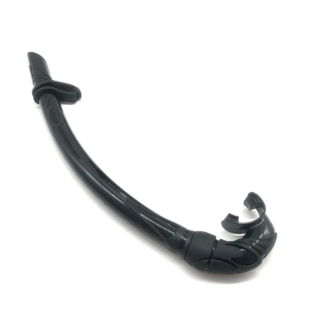 High Quality Black Silicone Snorkel