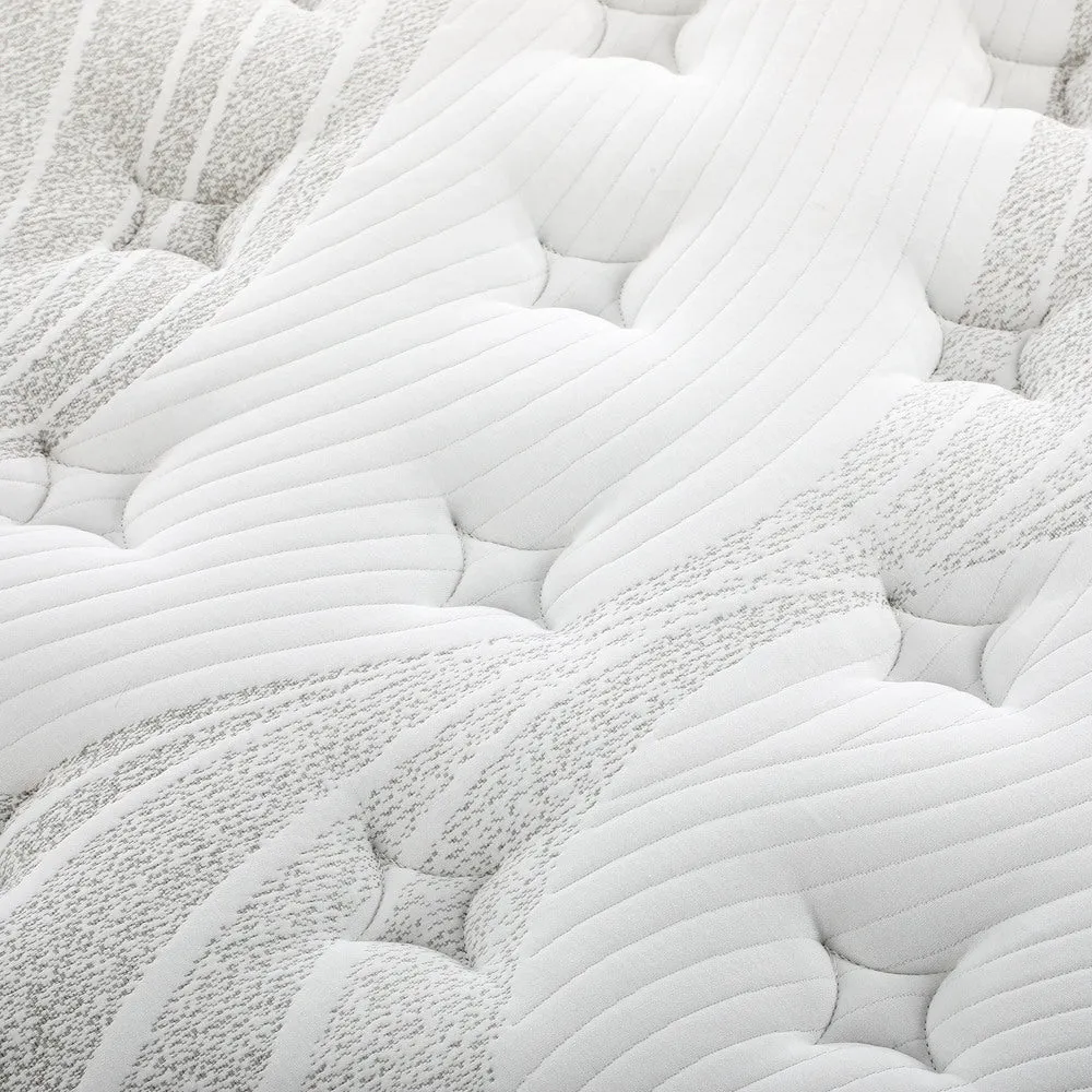 HILLS Mattress Cool Gel Foam Pocket Spring 34CM with Pillows