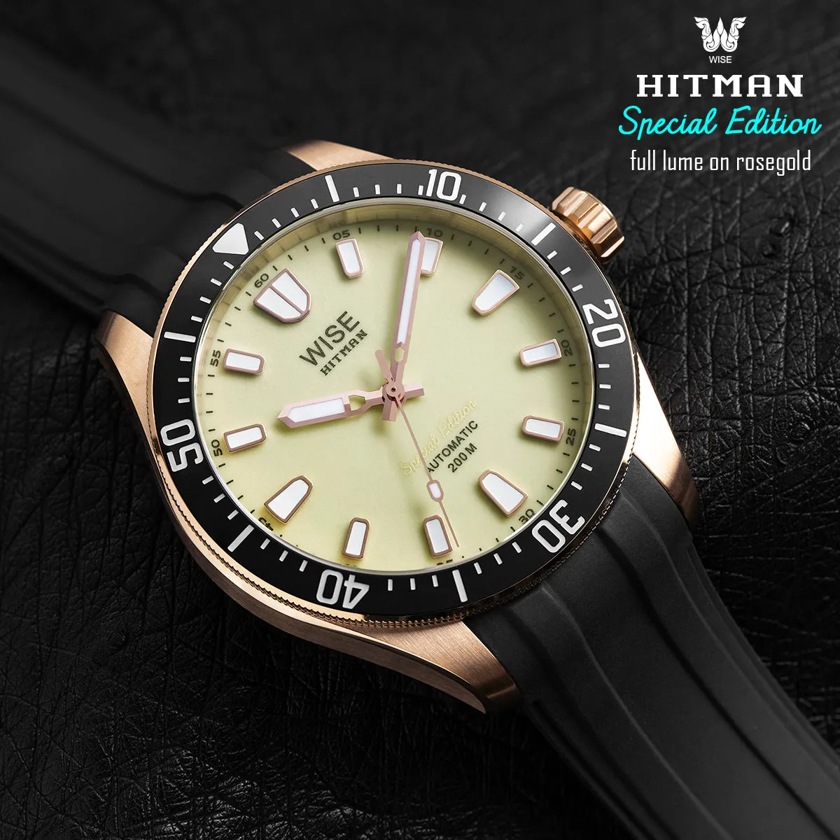 HITMAN HIT67 Full Lume Special Edition (Rose Gold)
