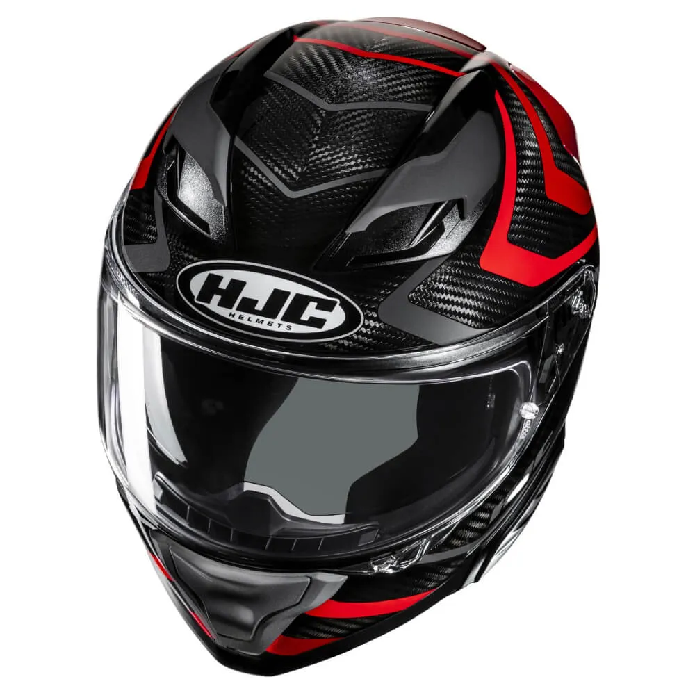 HJC F71 Carbon Helmet Nevio MC1 Red
