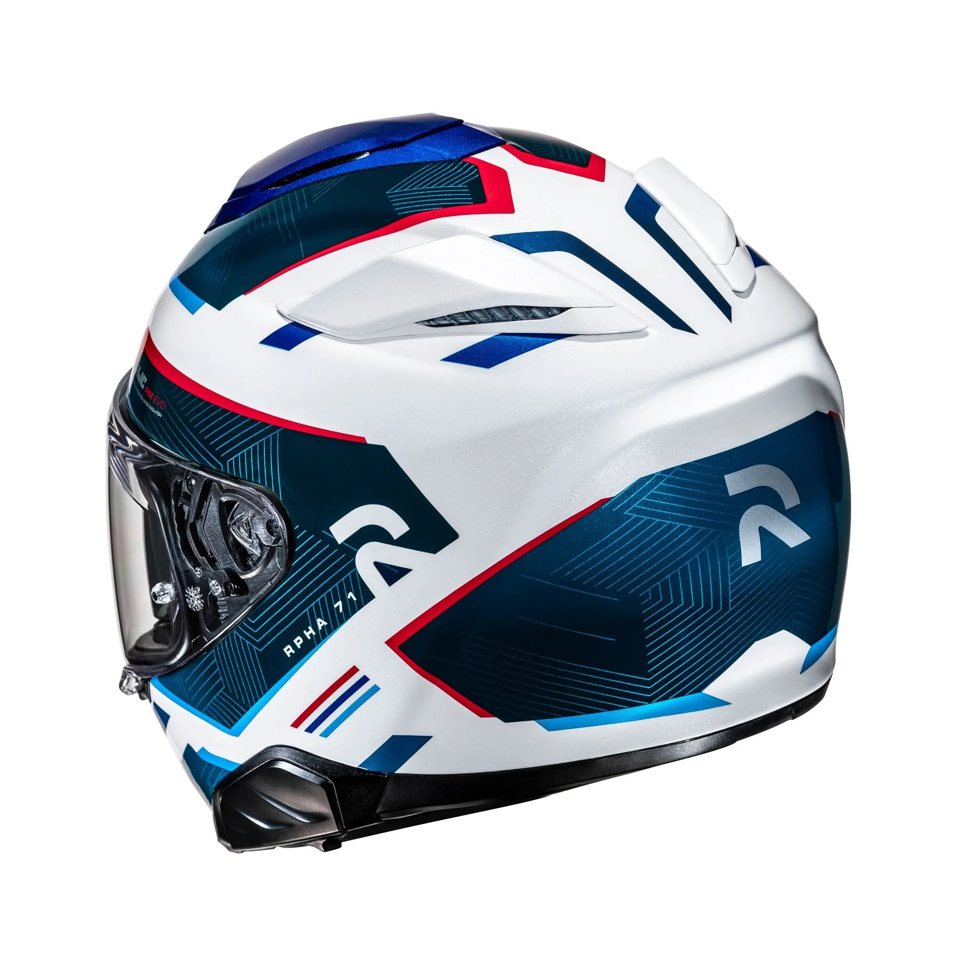 HJC RPHA 71 Ellon MC21 White Red Blue