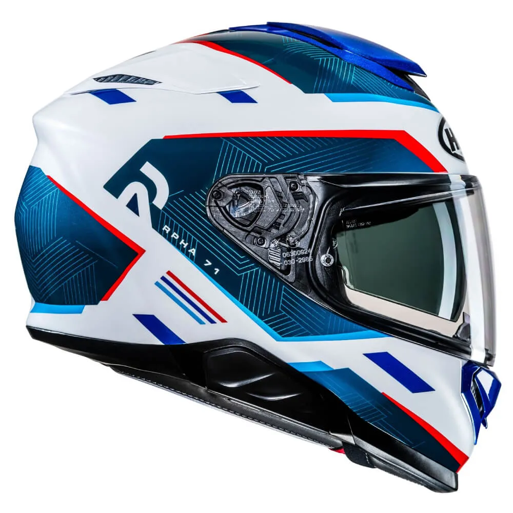 HJC RPHA 71 Helmet Ellon MC21 White / Blue / Red