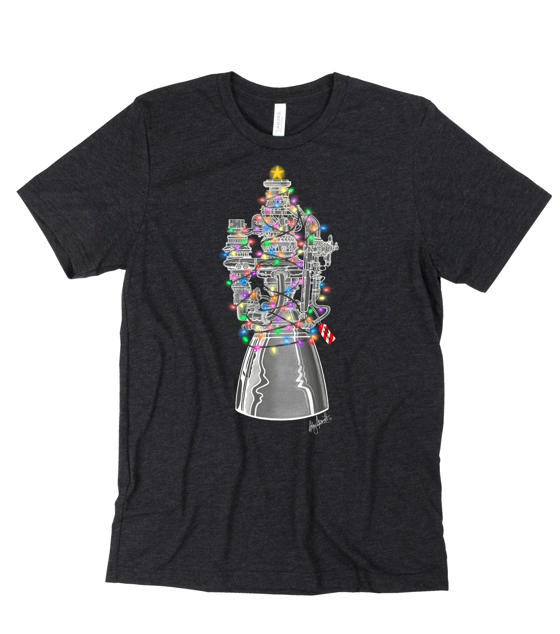 Holiday Raptor Engine T-Shirt (Adult)