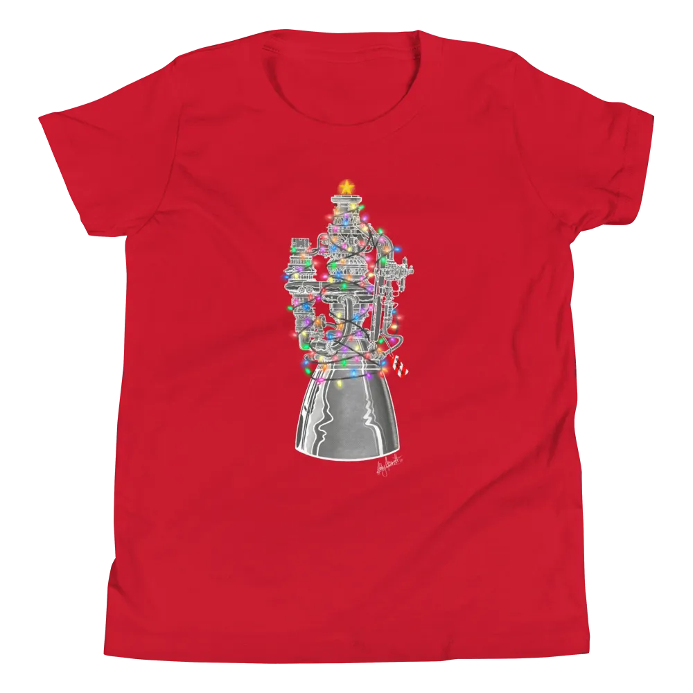 Holiday Raptor T-Shirt (Youth/Kids)