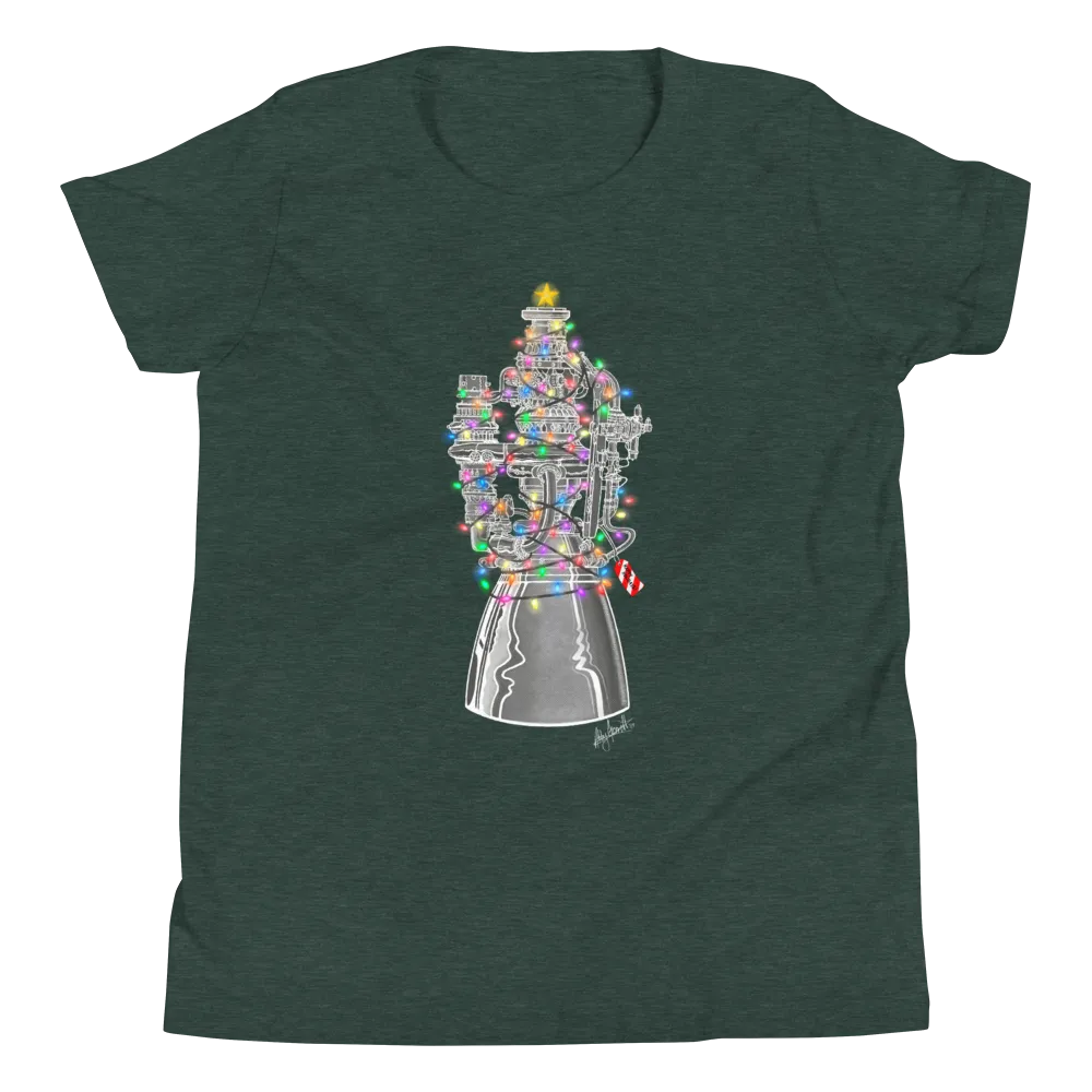 Holiday Raptor T-Shirt (Youth/Kids)