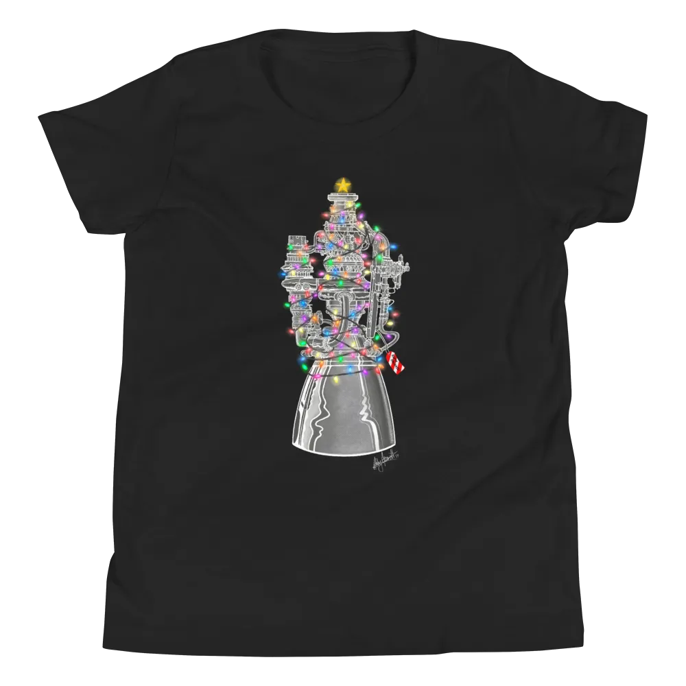 Holiday Raptor T-Shirt (Youth/Kids)