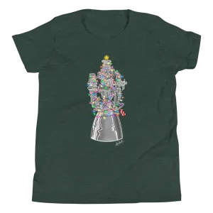 Holiday Raptor T-Shirt (Youth/Kids)