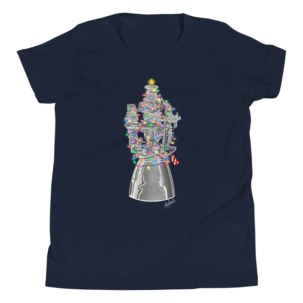 Holiday Raptor T-Shirt (Youth/Kids)