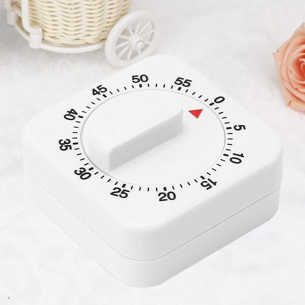 Homlly Kitchen Mechanical Count Down Timer (No Battery Needed)