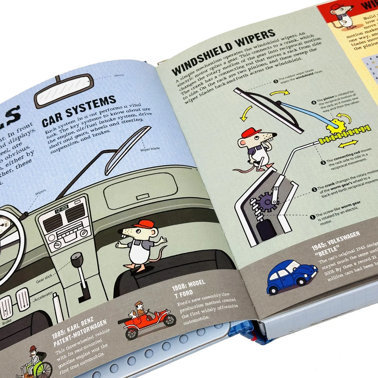 How Cars Work: Learn To Build Mechanisms With This Interactive Guide To Cars Hardcover