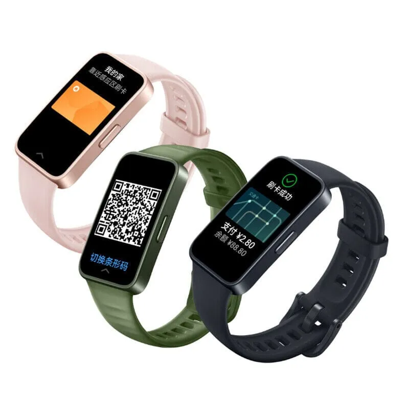 Huawei Band 8 Smartband, Ultra-Thin Design, 2 Weeks Long Duration, TruSleepTM 3.0, Quick Message responses, Compatible with iOS and Android