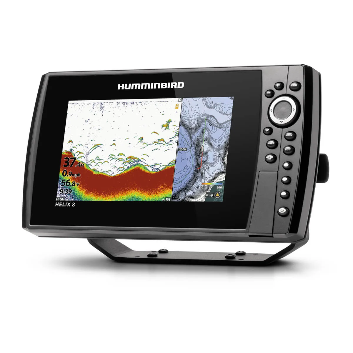 Humminbird Helix 8 Gen 3 G3N Chirp MDI  GPS Chartplotter Sonar Sounder Fishfinder Unit - 104570