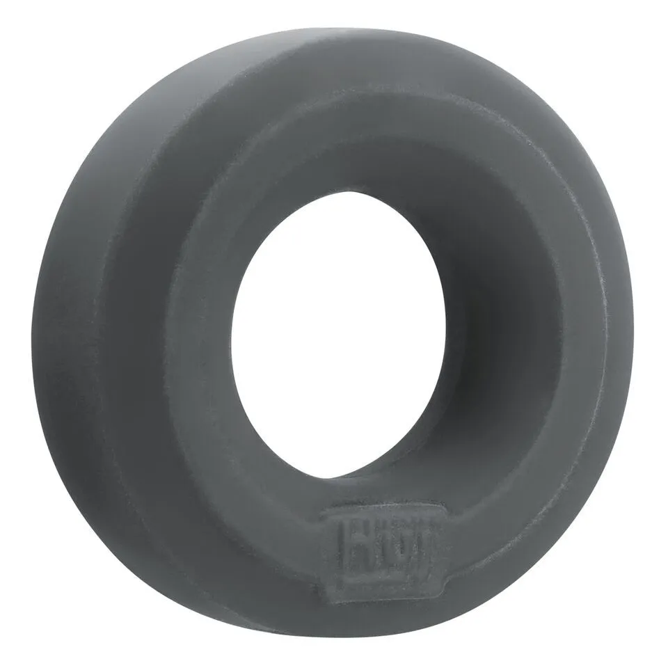 Hunkyjunk HUJ C Ring Grey - Oxball | Stretchy Silicone Cock Ring