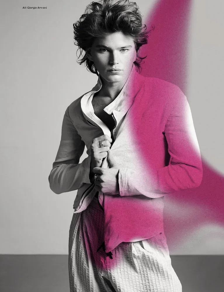 HUNTER Fashion Magazine JORDAN BARRETT Jonas Barros SPRING SUMMER 2019