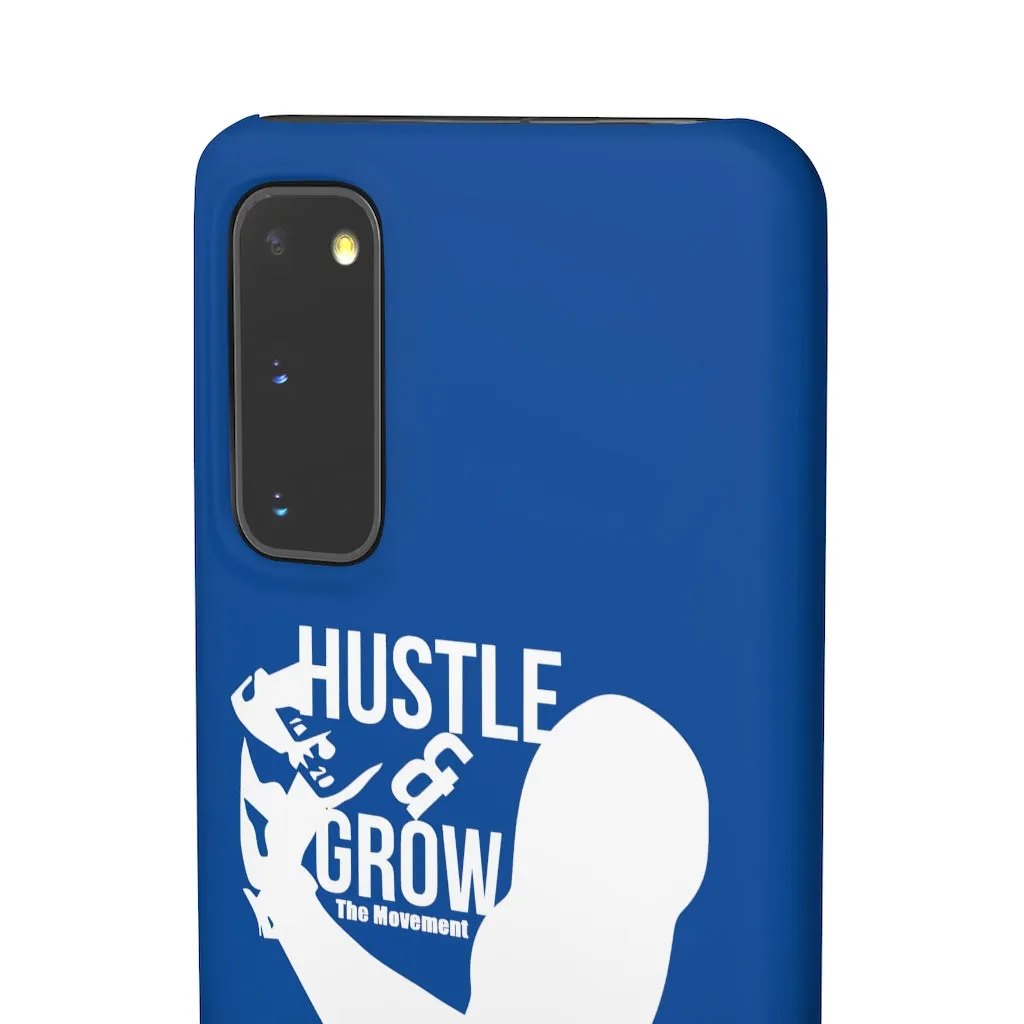 Hustle & Grow Snap Case (IPhone/Samsung Galaxy) (Blue)