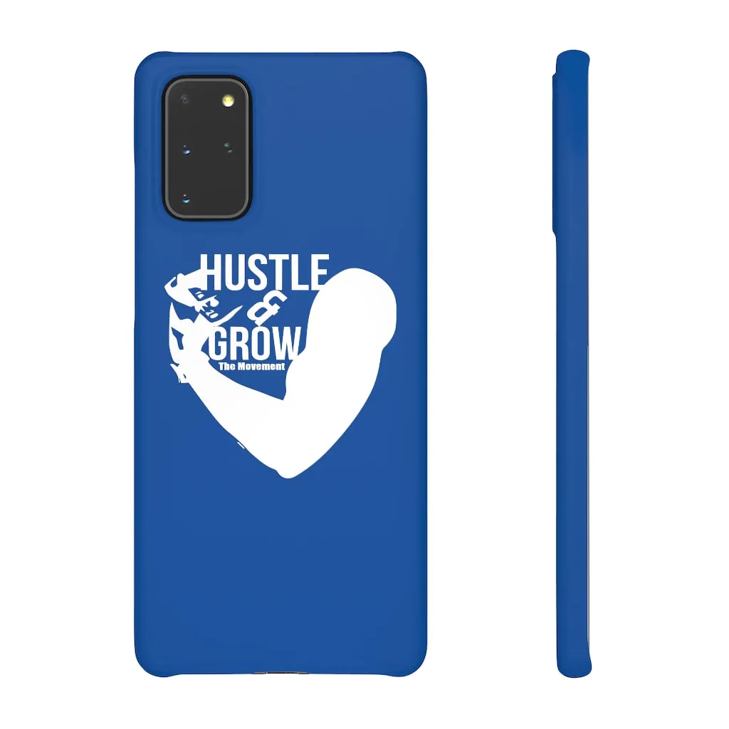 Hustle & Grow Snap Case (IPhone/Samsung Galaxy) (Blue)