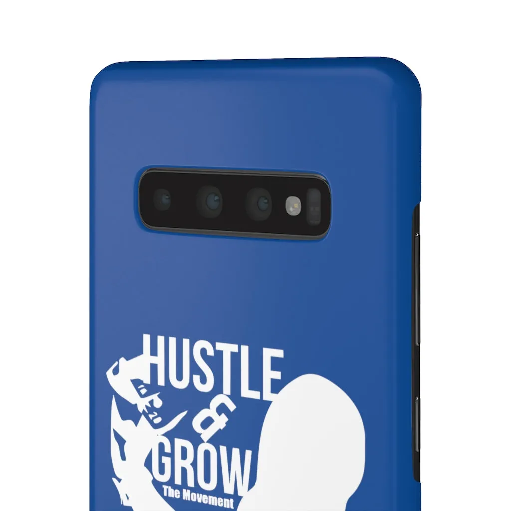 Hustle & Grow Snap Case (IPhone/Samsung Galaxy) (Blue)