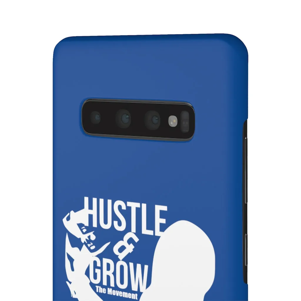 Hustle & Grow Snap Case (IPhone/Samsung Galaxy) (Blue)