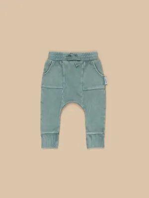 Hux - Pocket Drop Crotch Pant - Vintage Slate