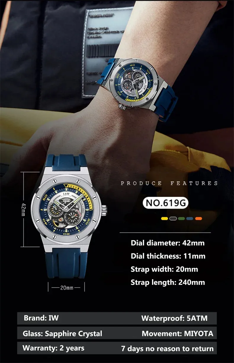 I &amp; W Carnival35 Swiss watch