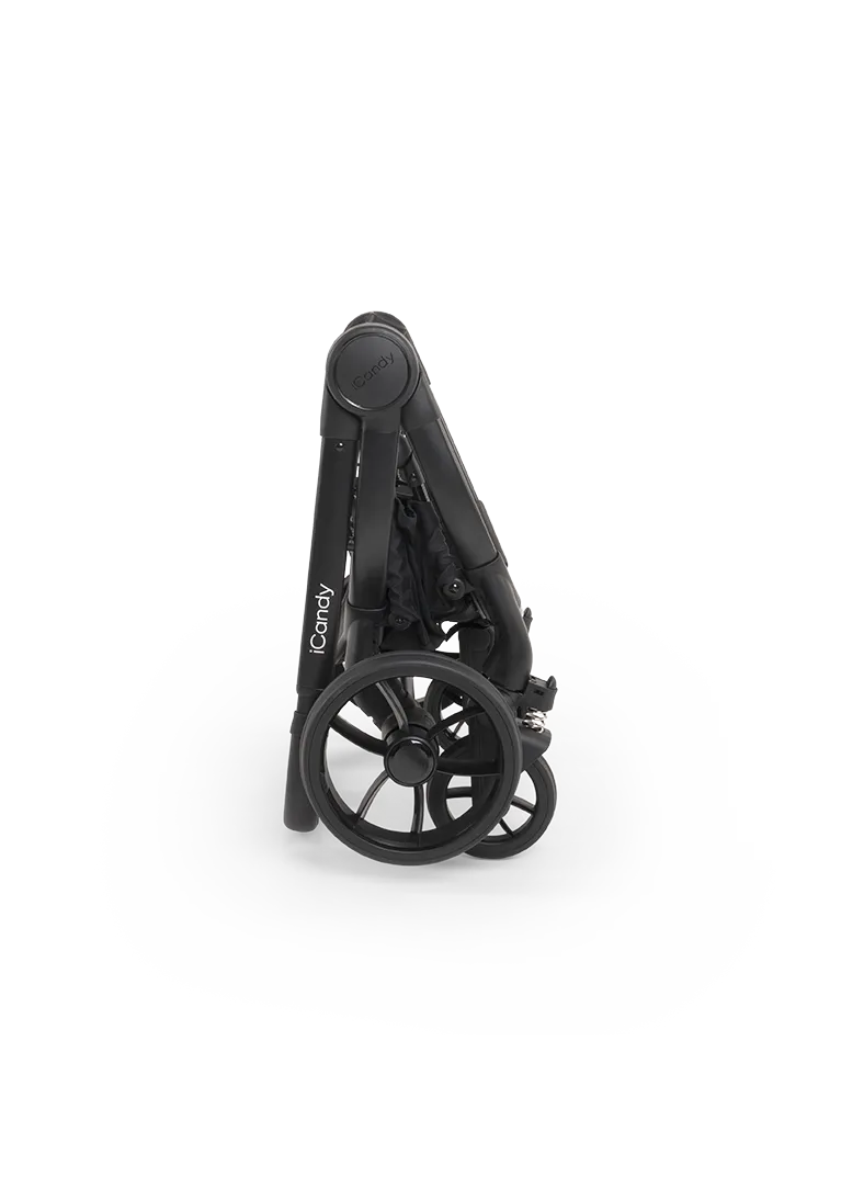 iCandy Peach 7 Complete Bundle with Cocoon Car Seat & Base - Black Edition - In Store Only