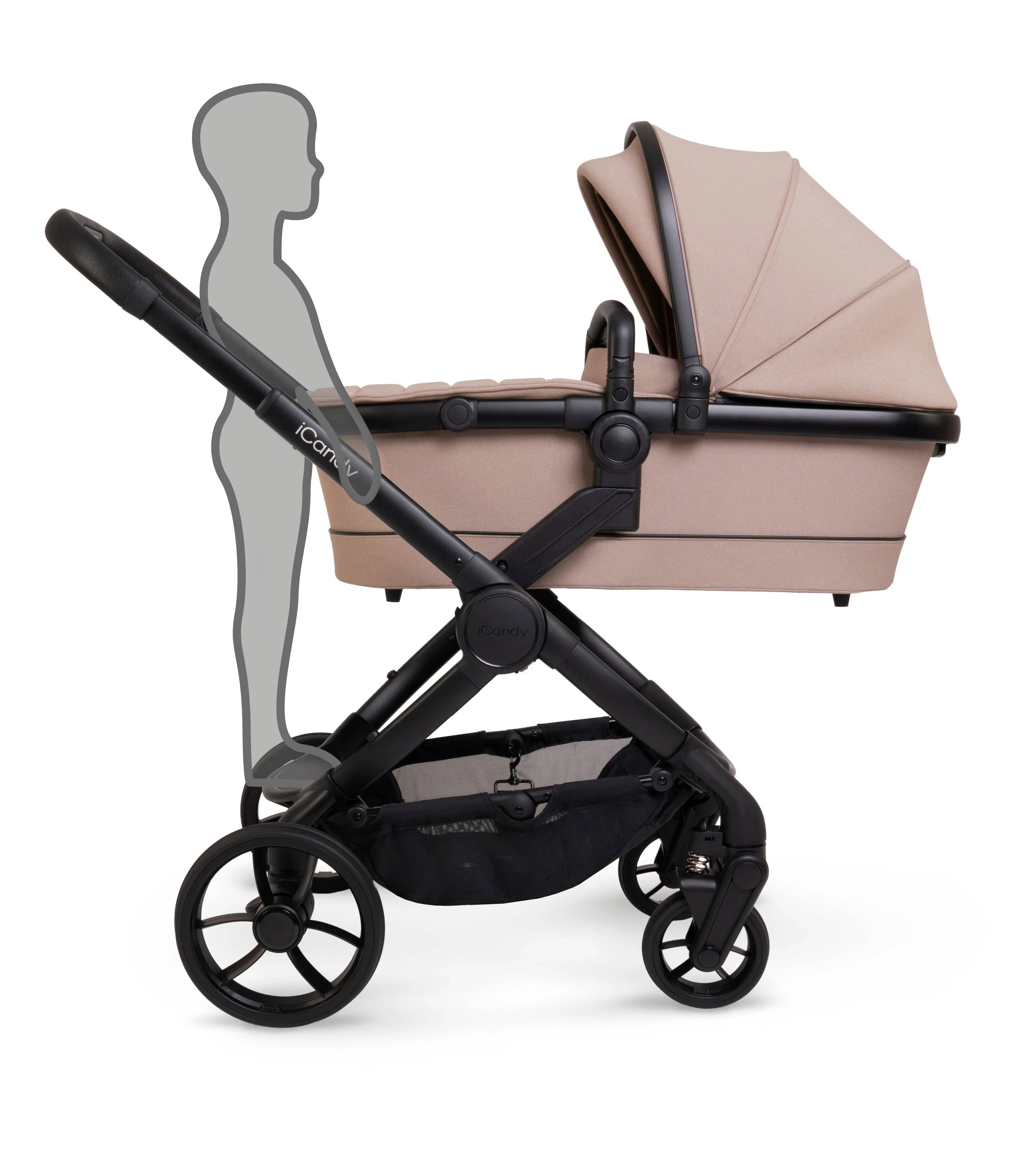 iCandy Peach 7 Complete Bundle with Cocoon Car Seat & Base - Cookie - In Store Only - March Delivery