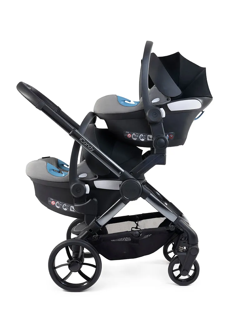 iCandy Peach 7 Twin - Truffle - March Delivery